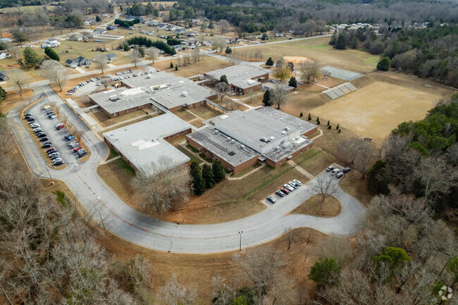 Roads around L.E. Gable Middle School