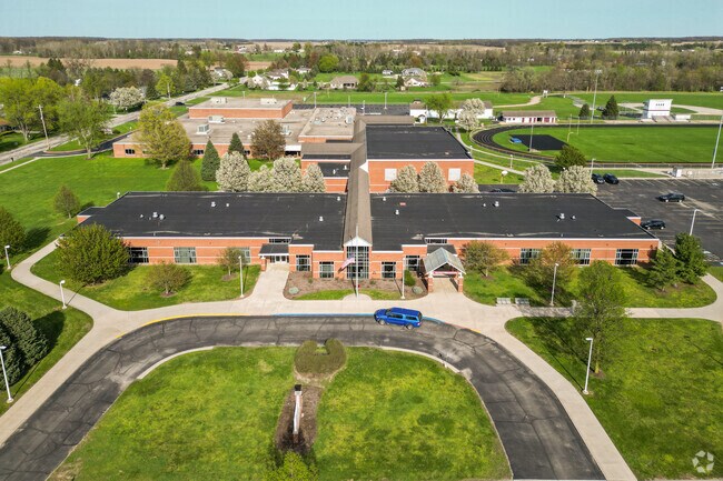 Morenci Middle and High School are housed in one building, and have a student teacher ratio of 16 to 1.