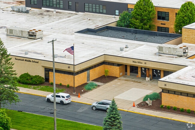 Tecumseh Middle School is a public middle school near downtown Tecumseh.