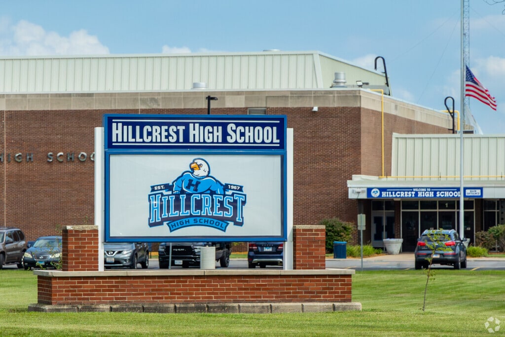 Hillcrest High School is a public school in the Hazel Crest neighborhood.