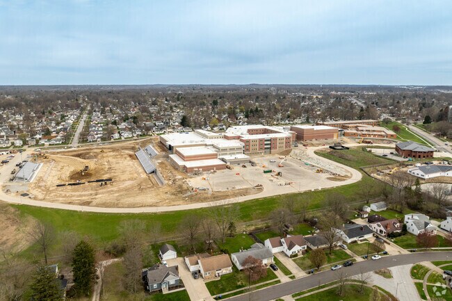 River Estates students can attend the new Cuyahoga Falls High School.