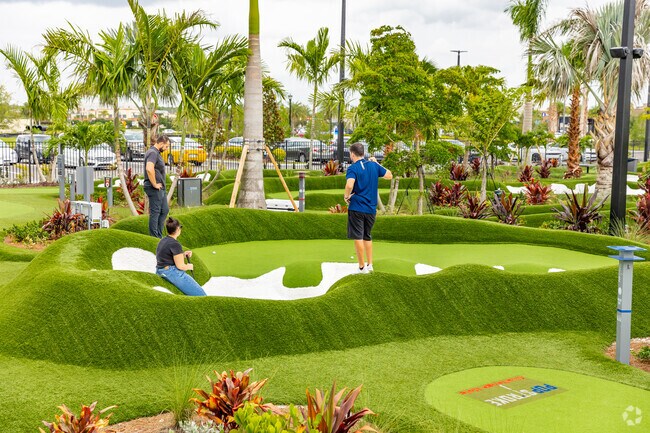 PopStroke Golf Course in Wesley Chapel has challenging courses for family fun.