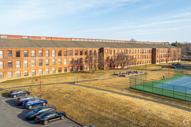 Thompsonville has several apartment complexes that are housed within renovated mill buildings.