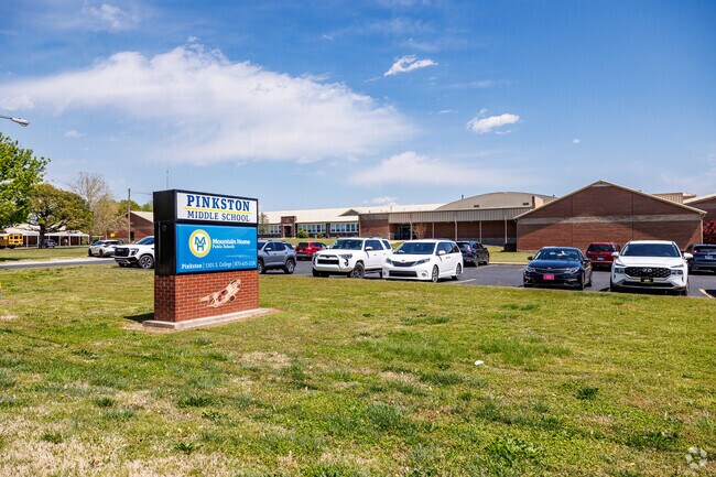 Pinkston Middle School is part of the Mountain Home public school district.
