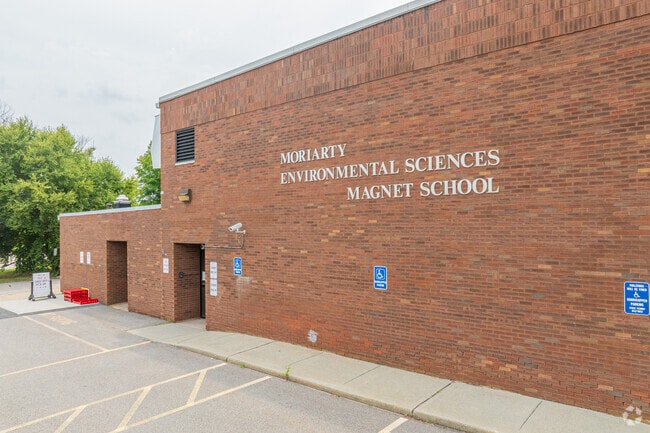 John M. Moriarty Elementary School is well known for it's convenient location and staff.