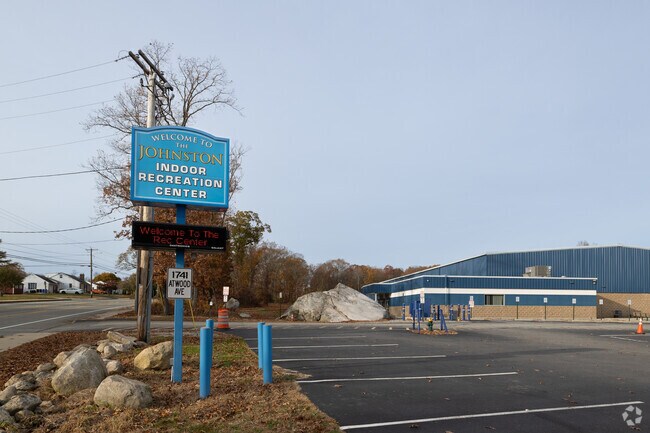 The Johnston Rec Center offers indoor courts and several ball fields.