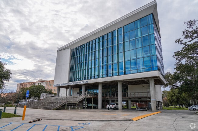 The Maritime and Seafood Museum in Biloxi features historic boats and exhibits.