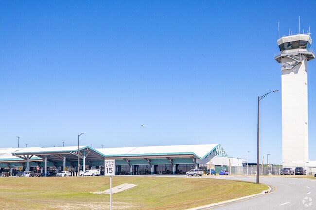 The Northwest Beaches International Airport located near Lynn Haven provides access to air travel in and out of Florida's panhandle.