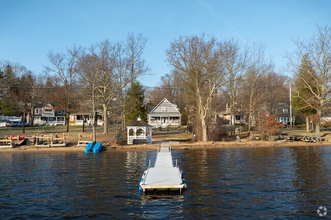 Lakefront housing is prime real estate in Budd Lake, NJ.
