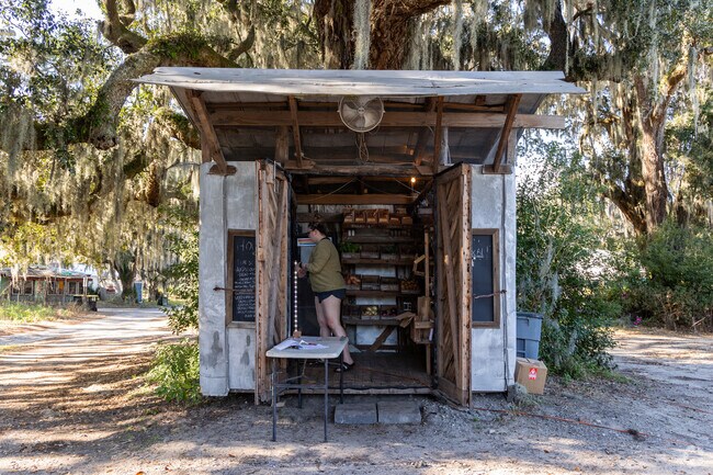 Visit the Vertu Farm Stand in Avondale for fresh produce in a unique setting.