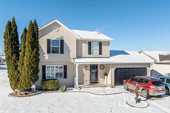 The Clover Trails neighborhood has many newly built two-story homes.