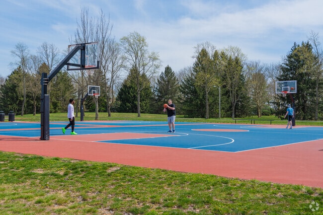Mercer County Park in West Windsor has many athletic fields and courts.