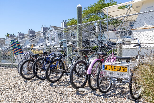 Residents often bike or jog along East Avenue in Bay Head.