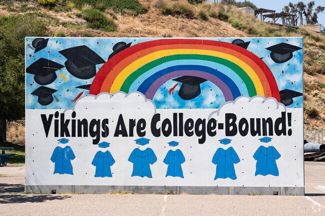 This school spirit sign at Del Rio Elementary School in Oceanside.