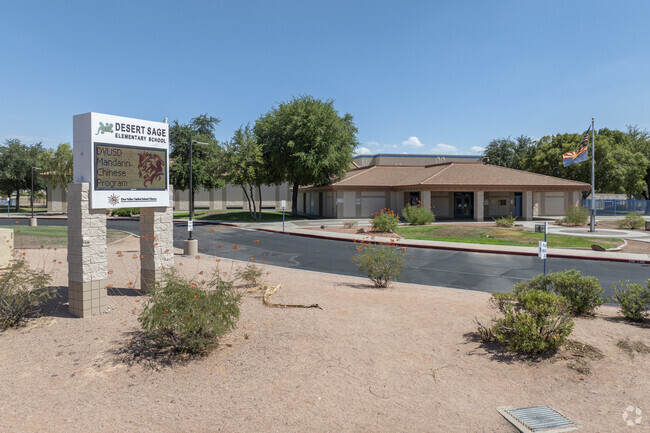 Glendale’s Desert Sage Elementary School gets a rating of 7/10 from GreatSchools.com.