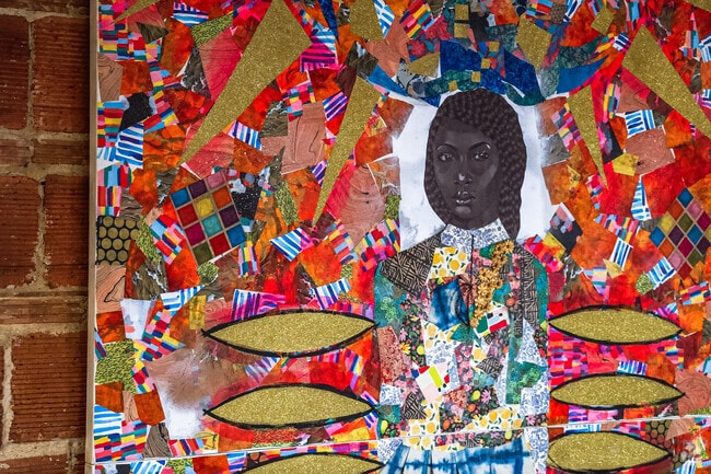 The art around Sherman Park is captivating.