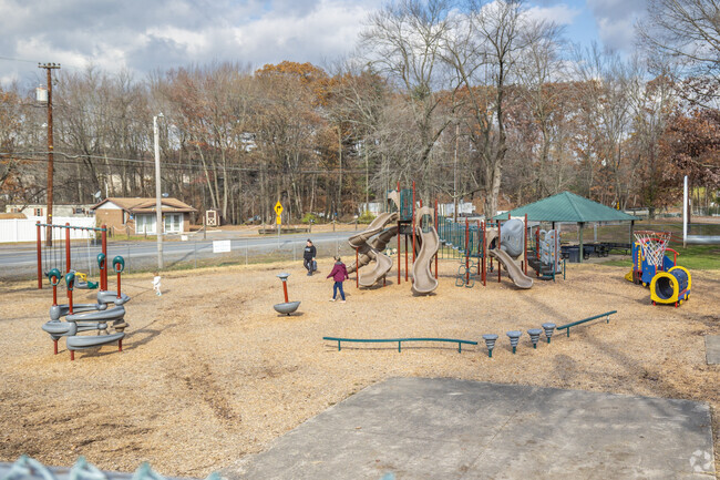 Laflin Creekside Community Playground is a great place to enjoy the day.