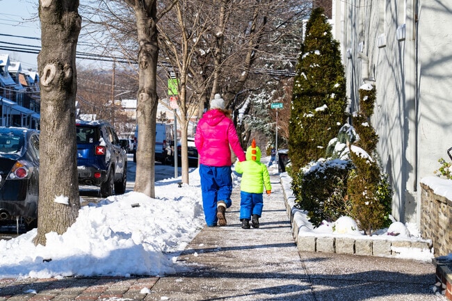 Conshohocken is a walking friendly neighborhood with many sidewalks.