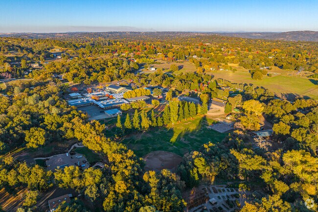 Large fields and courts allow students of Placer Elementary School to enjoy recess.
