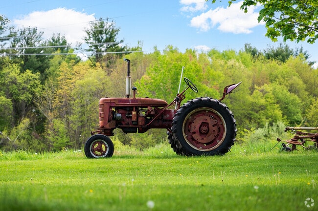 In Charlton, it's common to see antique farming equipment proudly displayed in front yards, reflecting the town's deep agricultural roots.