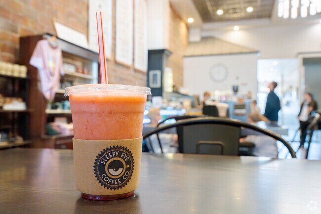 Start your morning off right at the Sleepy Eye Coffee Co.