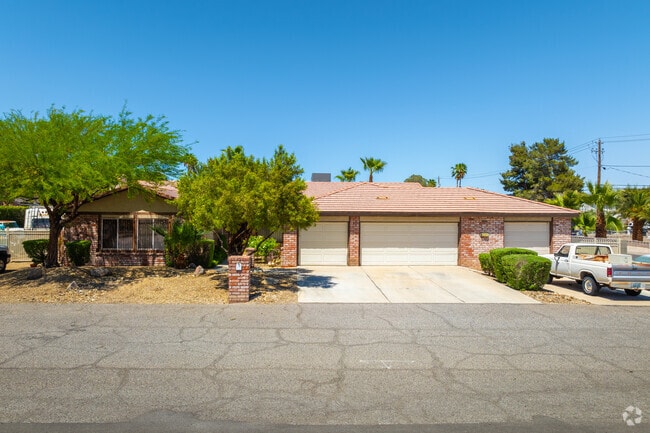 Customized homes line some of Buffalo's quiet streets in Las Vegas.