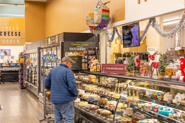 Locals shop at Acme markets in Adelphia for their groceries.