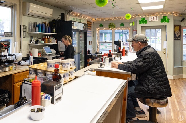 Eastport Luncheonette is a classic spot on the main stretch.