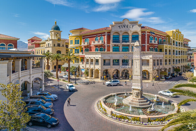 Enjoy upscale dining and shopping in Canyon Gate's Tivoli Village.