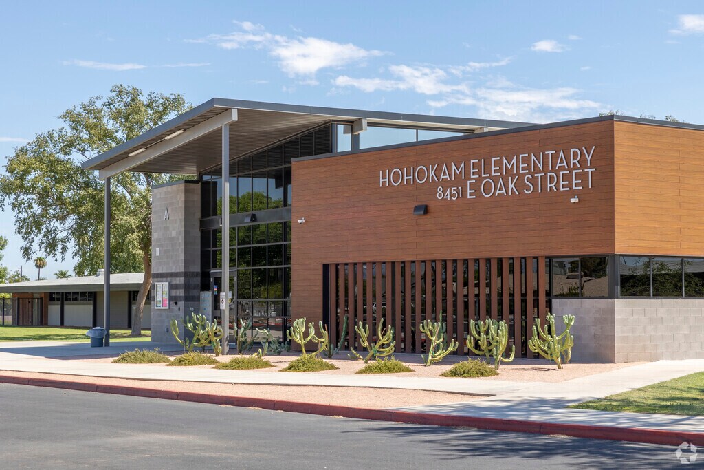 Recently renovated, Scottsdale’s Hohokam Traditional School  first opened in 1959.