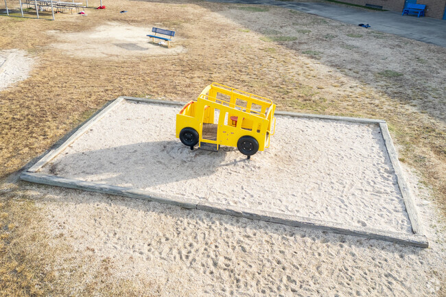 A play arena at John R. Lawrence Elementary School.