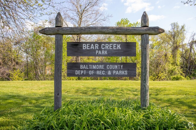 Bear Creek Park is located along Park Haven Rd in Dundalk.
