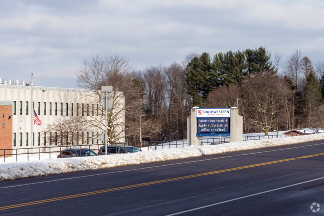 Southwestern Middle School in Jamestown is adjacent to the High School and shares many facilities.
