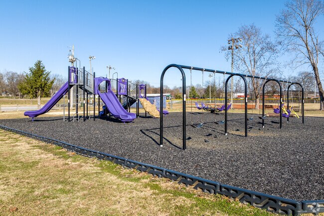 Watertown's younger residents can play on the new playground at the Watertown Community Park.