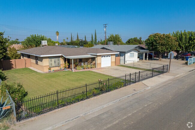Built-in garages accompany many ranch-style homes in Earlimart.