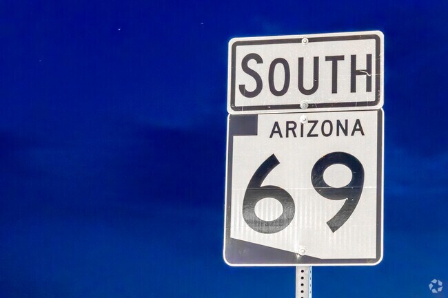 Route 69 runs along the south edge of Prescott East.