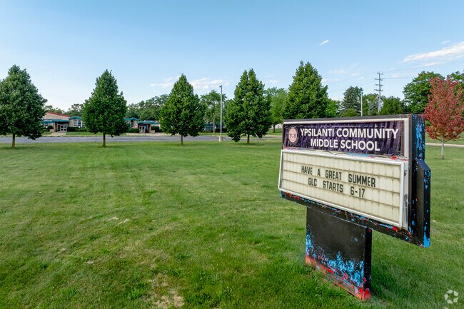 Ypsilanti Community Middle School is conveniently located on Emerick Street.