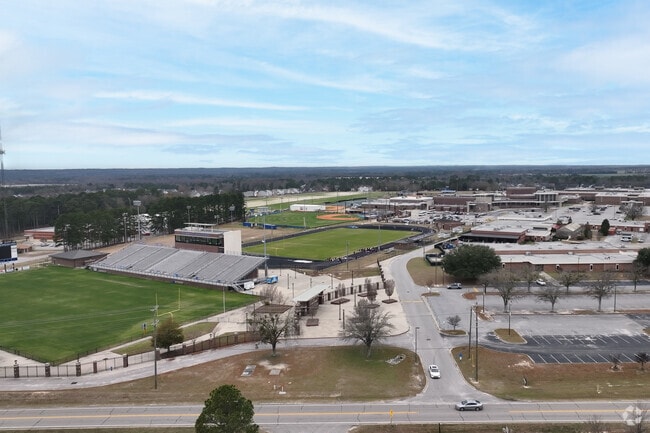 Lexington High School  is the pride of the community.