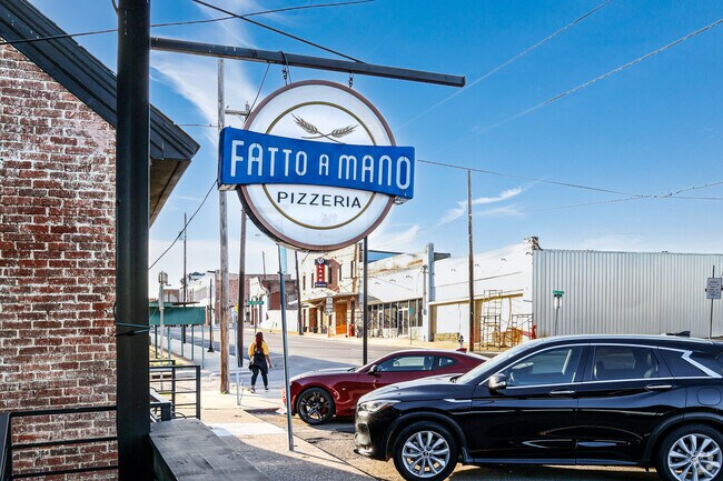 Fatto a Mano is a popular Italian restaurant in Downtown Greenville with a patio and live music.