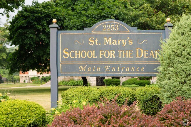 St. Mary's School for the Deaf in Buffalo has 63 students.