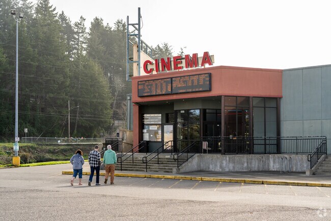 Pony Village Mall has a theater for families to enjoy movies at in North Bend.