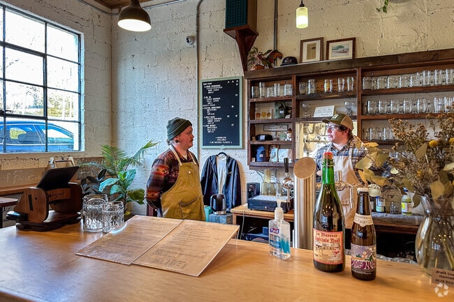 You can meet up with friends at Lesser Known Beer Co. for a drink after work in West Salem.