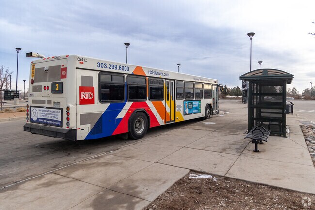 Aurora Hills has plenty of RTD routes from which to choose.