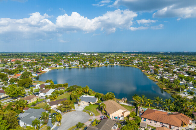 Kendall Lake is in the northwest part of the Kendale Lakes neighborhood.