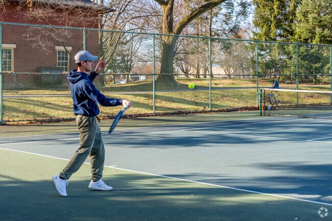 Grandview Heights residents will head to Stauffer Park to play a tennis match with friends.