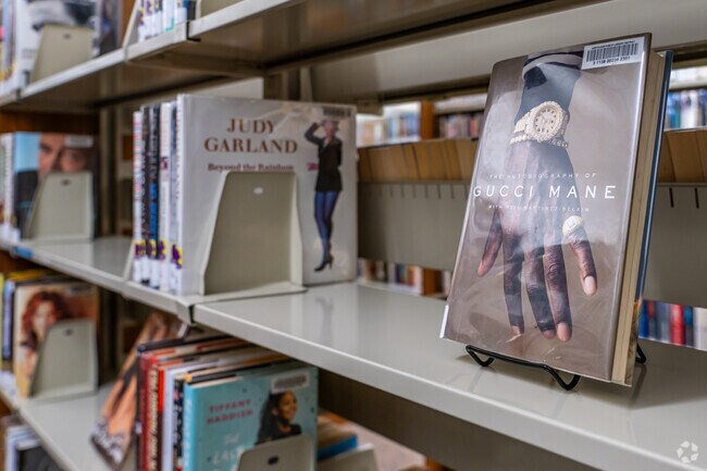 There is a wide selection of books at Northlake Public Library in West Grand Ave.