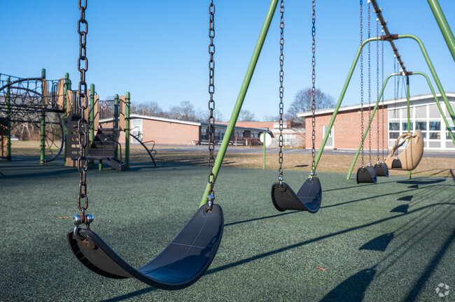 Enjoy the swings at Governor Edward Winslow School in Green Harbor.