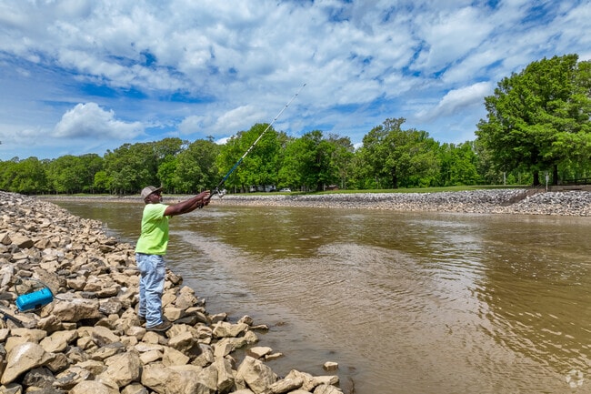 Grenada Lake is known to be a good spot for catfish, bream, bass, and trophy-sized crappie fishing.