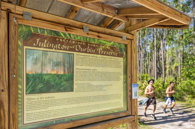 Run, hike, and kayak at Julington Creek Preserve in Bartram Springs.