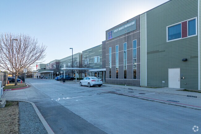 Uplift Heights Preparatory High School serves students from 9th-12th grade.
